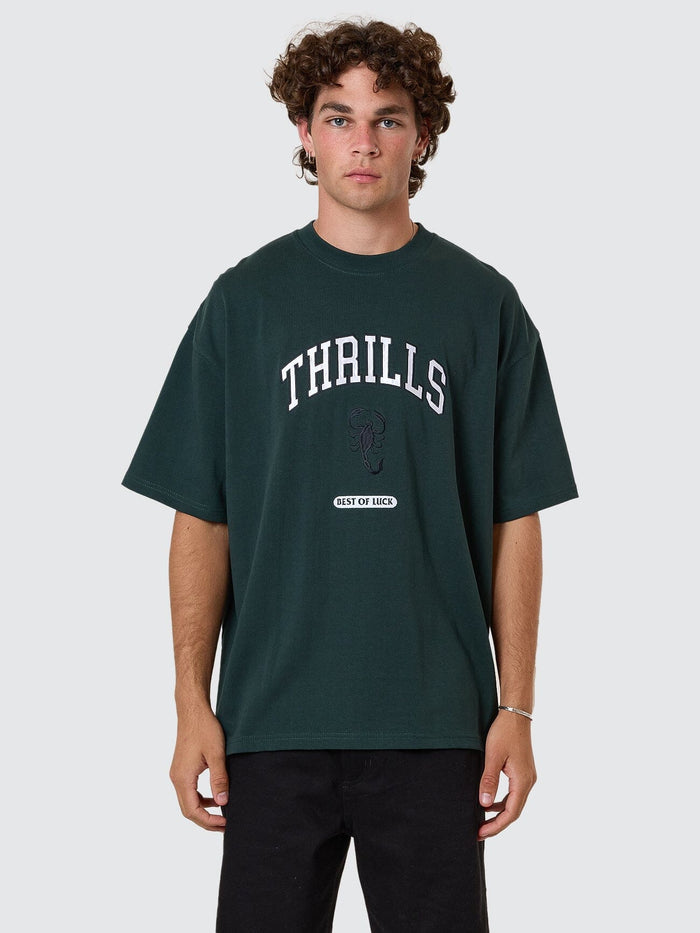 Los Stingers Box Fit Oversize Tee - Vista Green