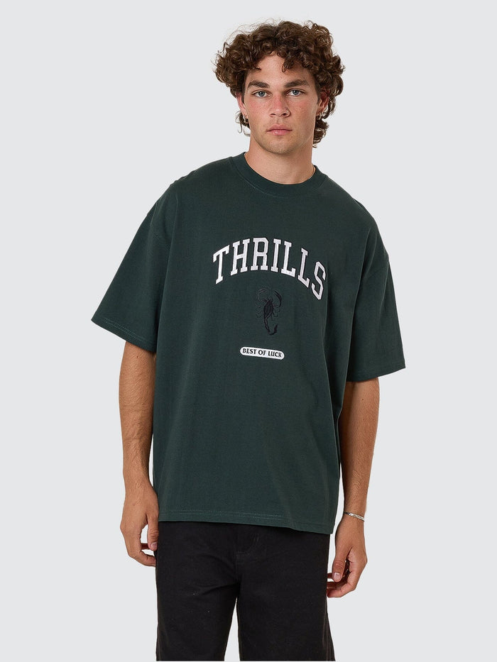 Los Stingers Box Fit Oversize Tee - Vista Green
