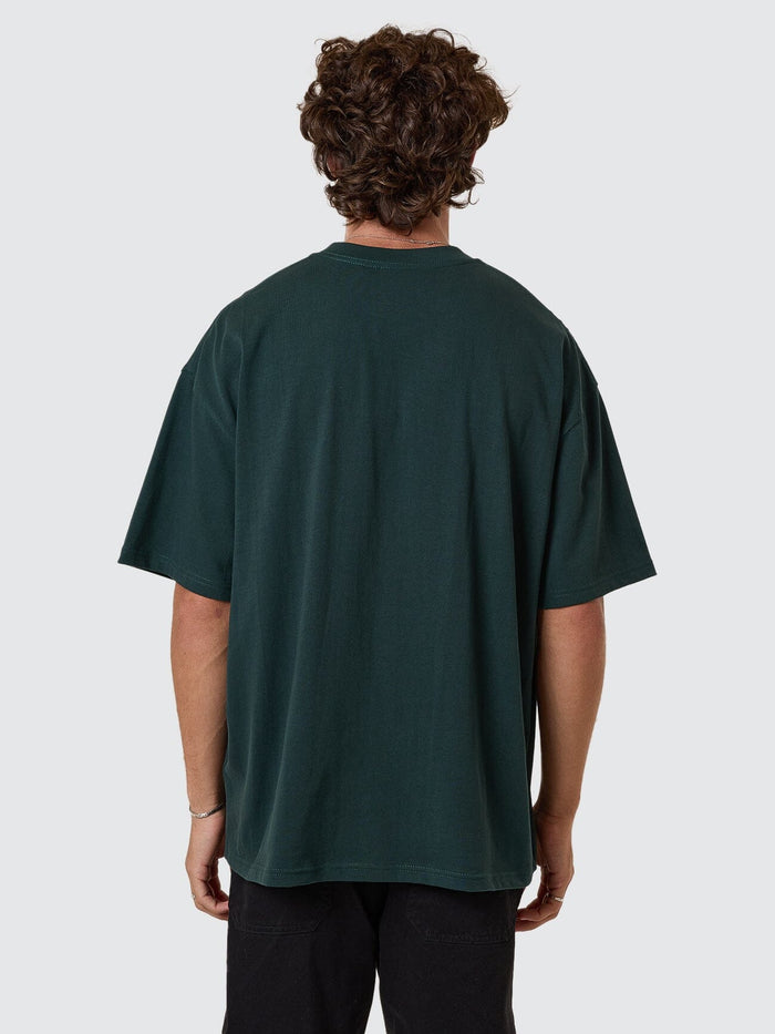 Los Stingers Box Fit Oversize Tee - Vista Green