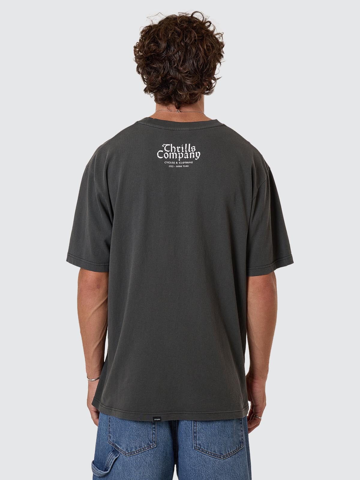 Flight Risk Oversize Fit Tee - Merch Black XS