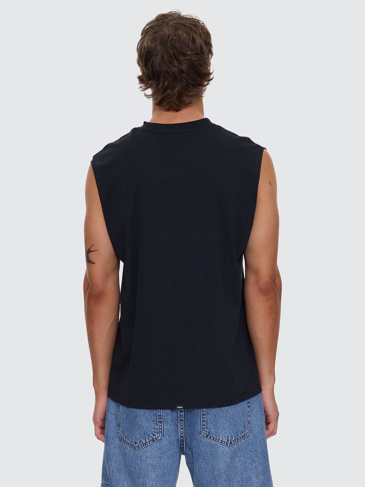 Paradise Before Anarchy Merch Fit Muscle Tee - Washed Black