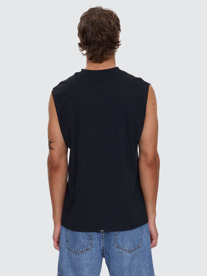 Paradise Before Anarchy Merch Fit Muscle Tee - Washed Black