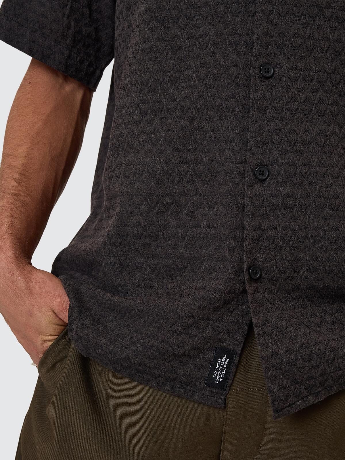 Airborne Bowling Shirt - Turkish Coffee