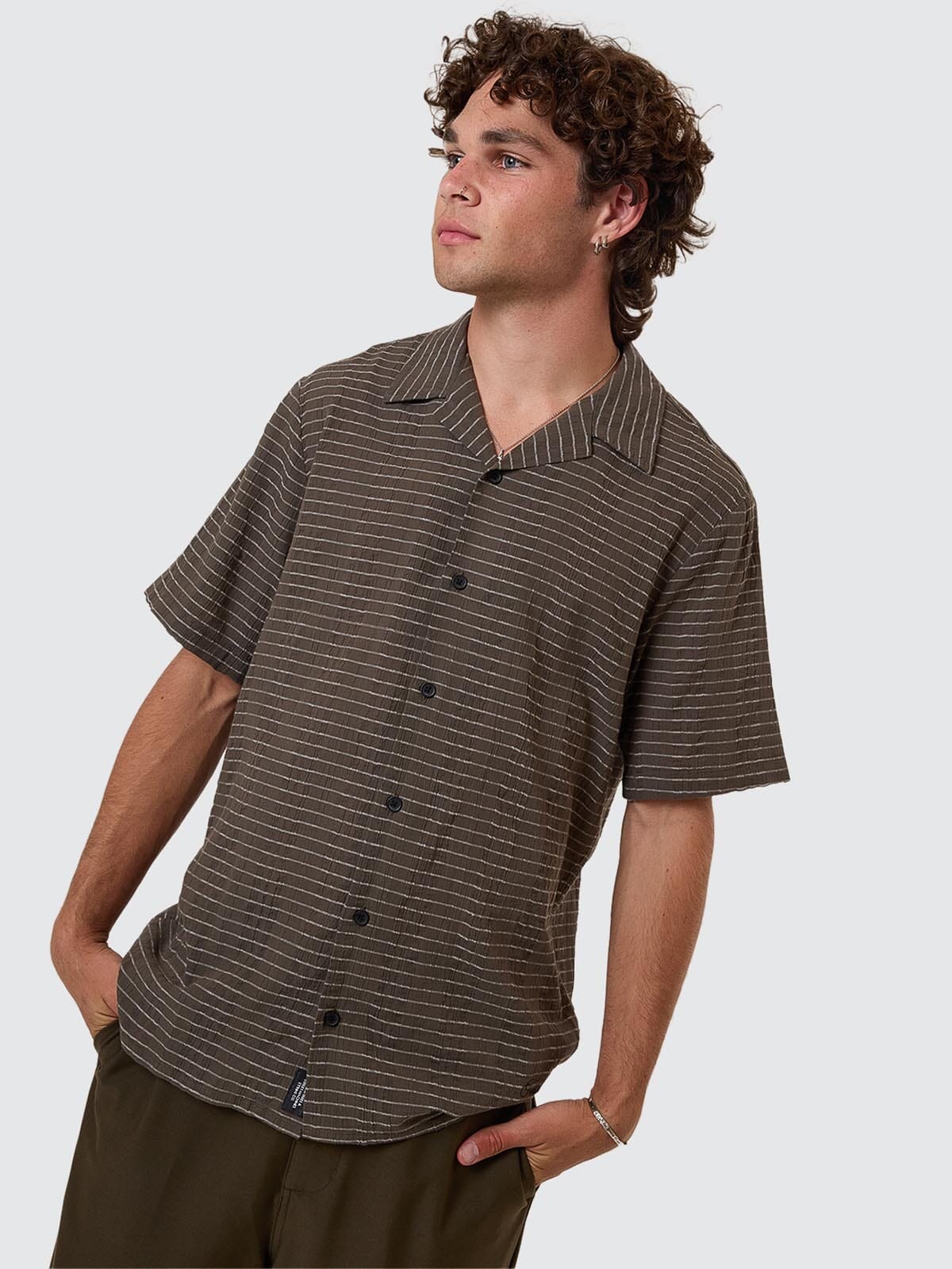 Unfiltered Bowling Shirt - Tarmac XS