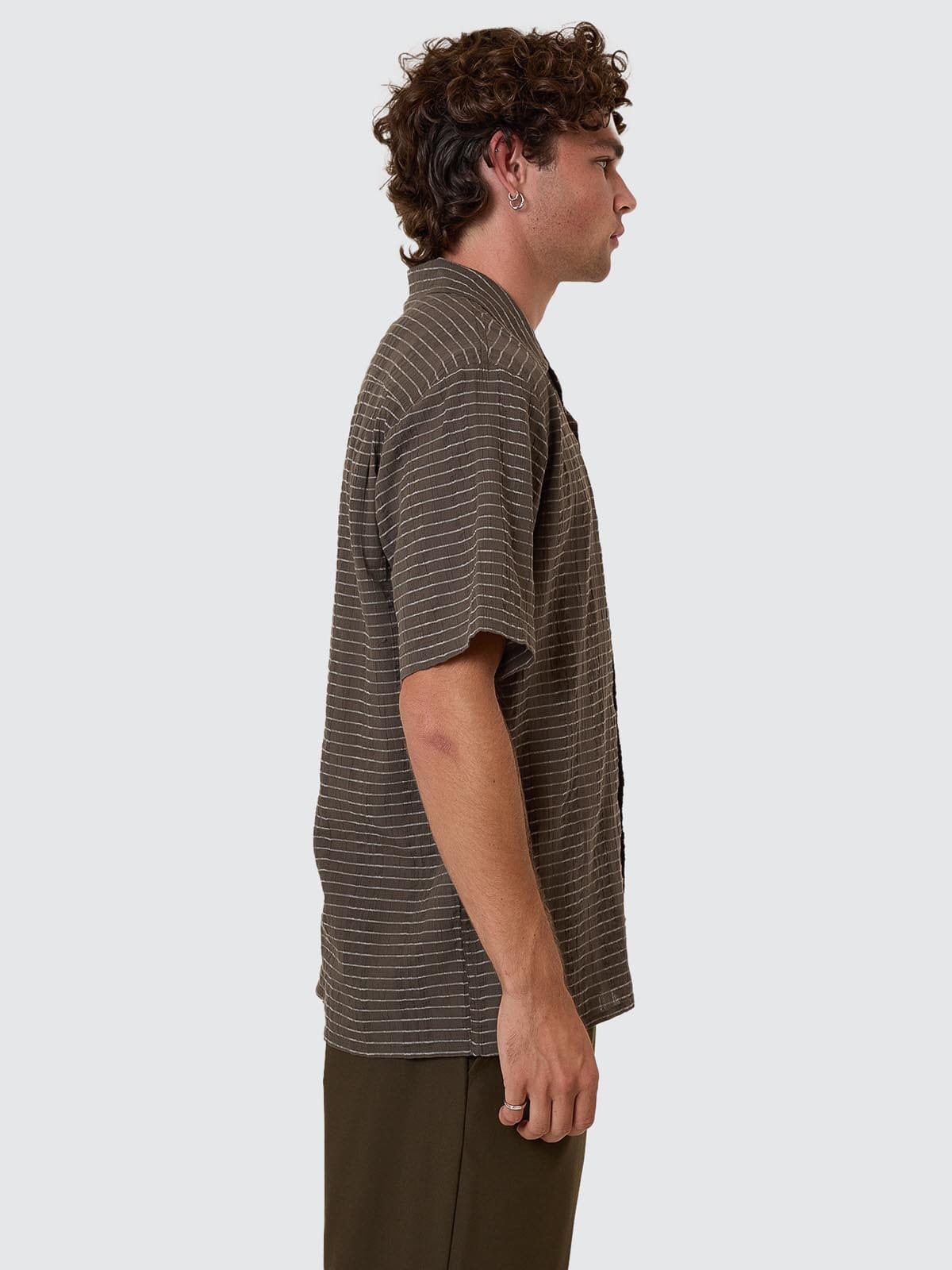 Unfiltered Bowling Shirt - Tarmac XS