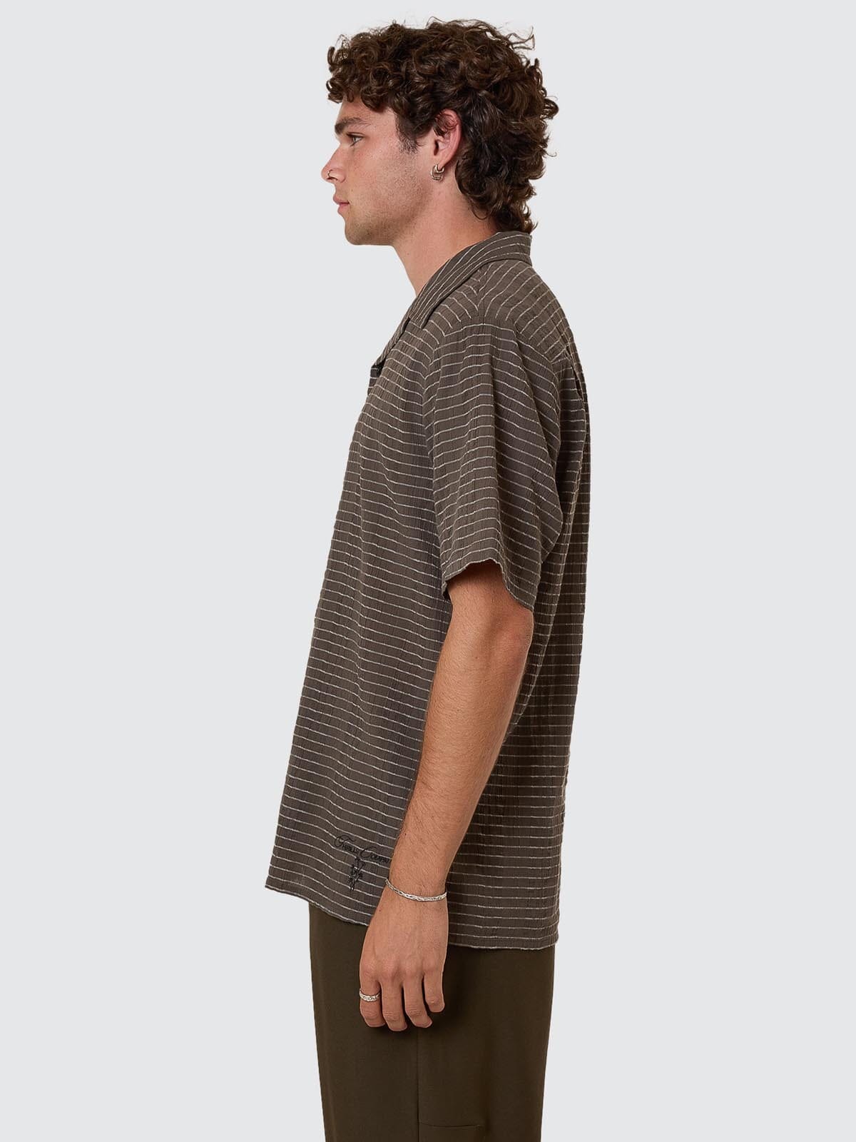 Unfiltered Bowling Shirt - Tarmac XS