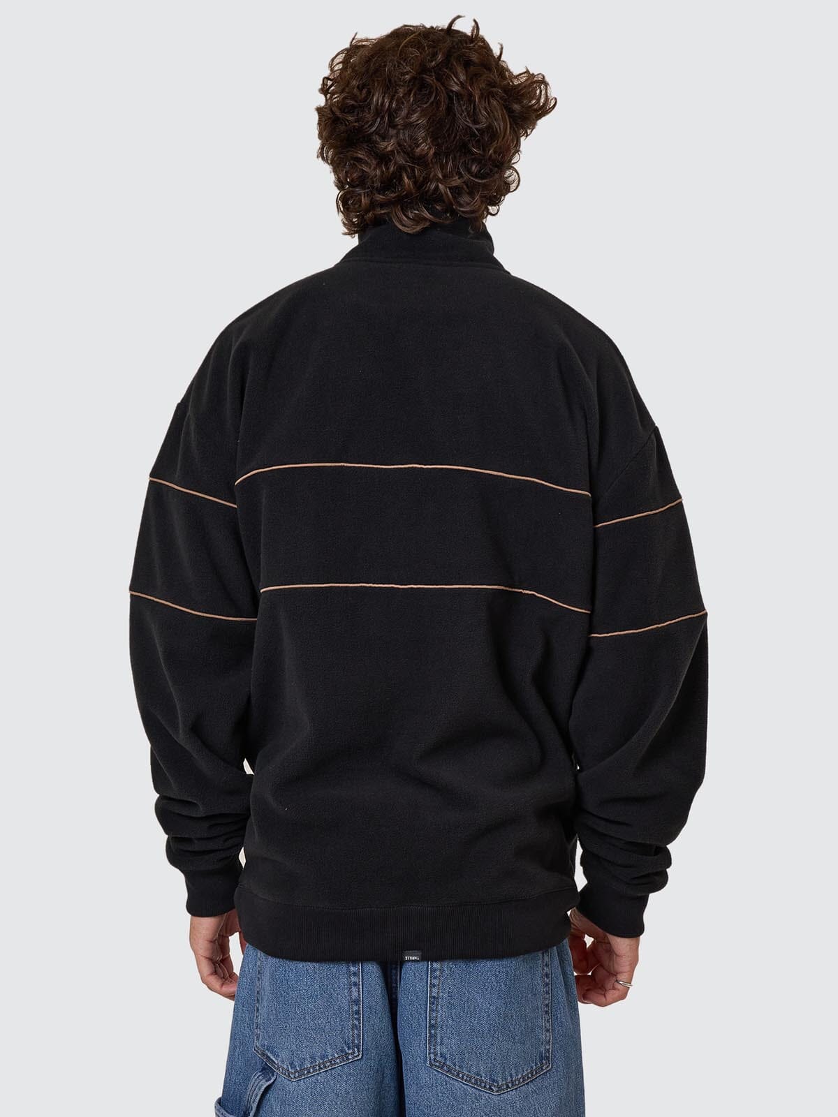 Superior Thrills Quarter Zip Fleece - Black XS