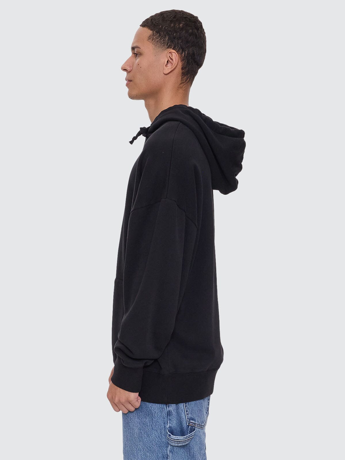Super Blast Slouch Pull On Hood - Black