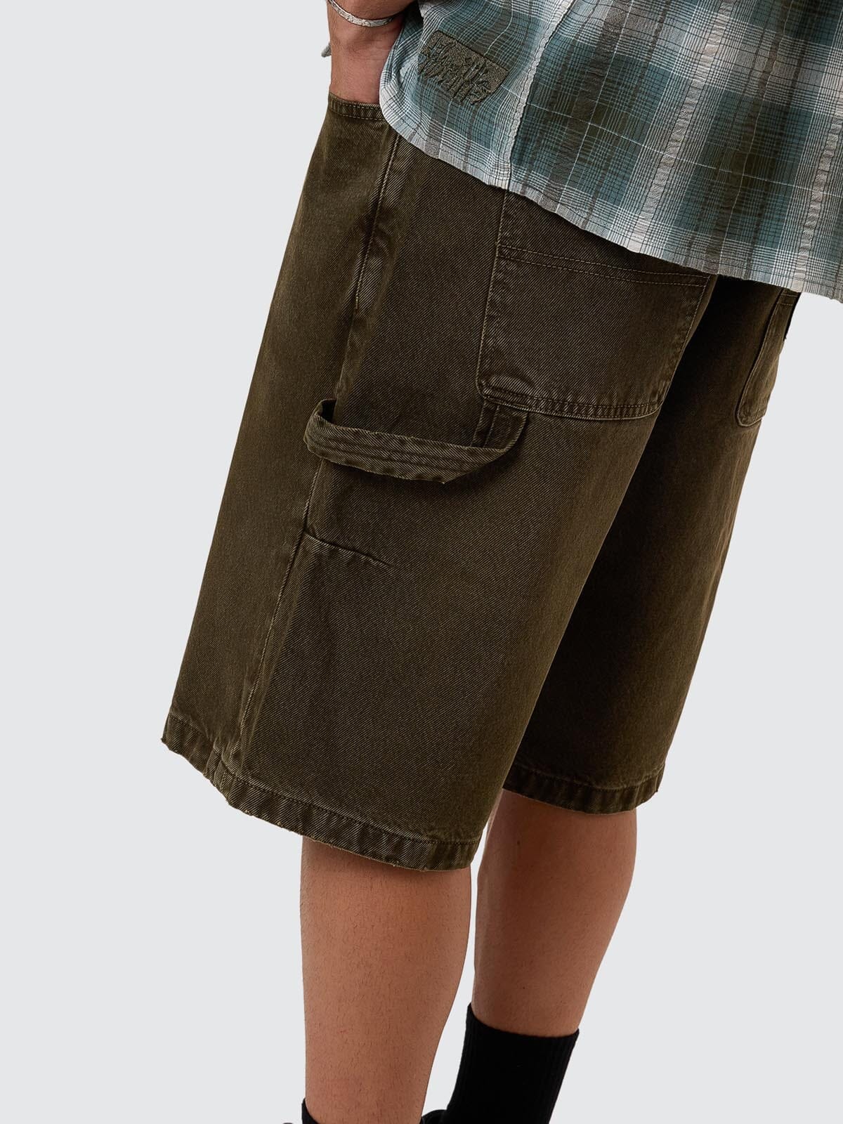 Cheap Thrills Big Slacker Denim Short - Tarmac 26