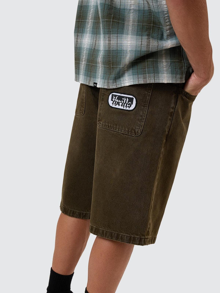 Cheap Thrills Big Slacker Denim Short - Tarmac 26