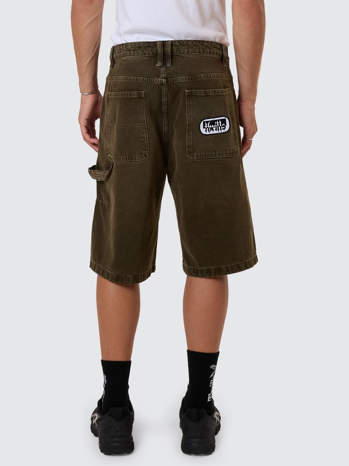 Cheap Thrills Big Slacker Denim Short - Tarmac 26