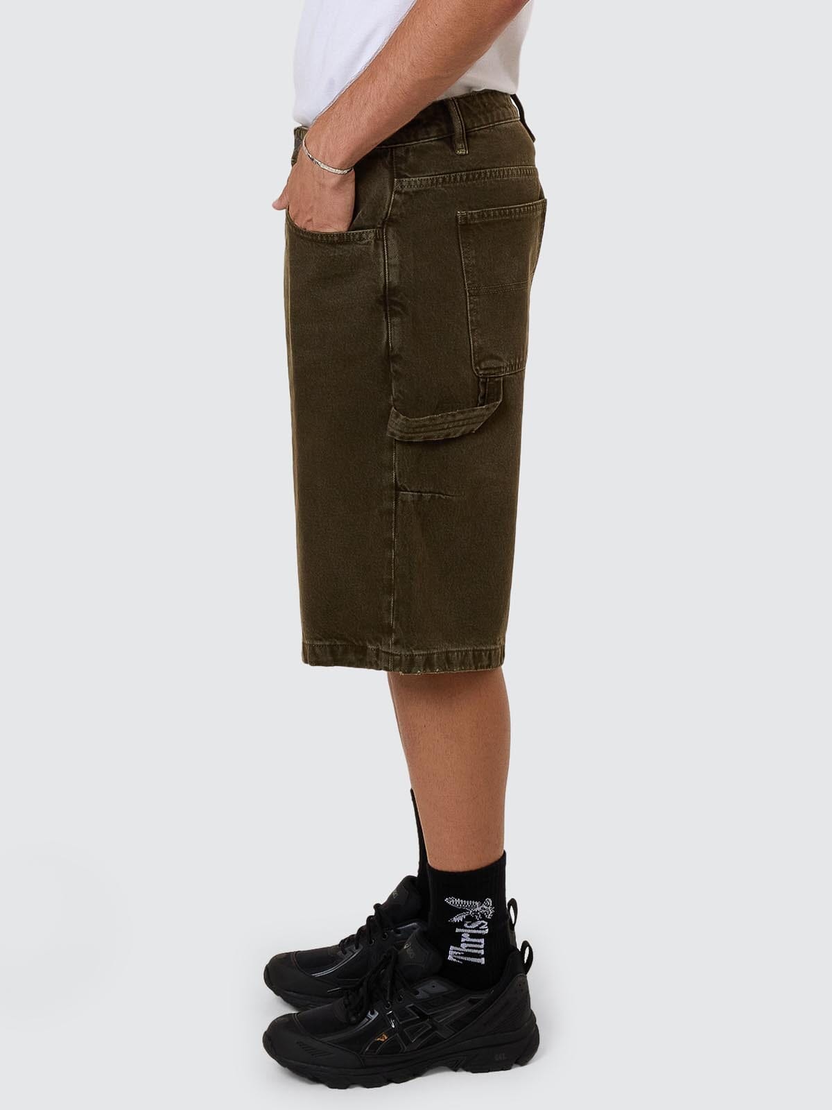 Cheap Thrills Big Slacker Denim Short - Tarmac 26