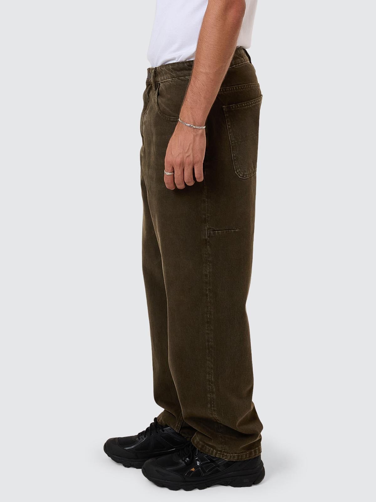 Cheap Thrills Big Slacker Denim Jean - Tarmac 26