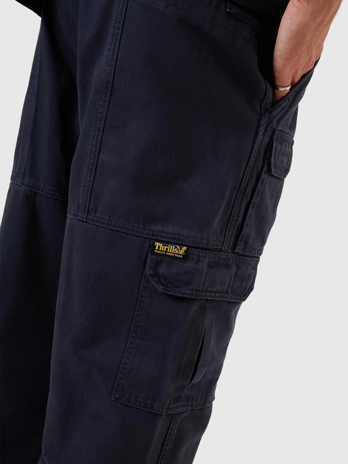 Big Slacker Union Utility Pant - Blue Graphite 28