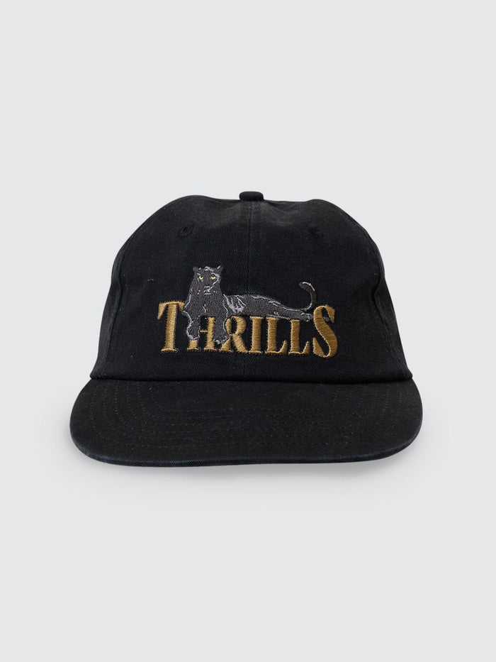 Pit Stop 6 Panel Cap - Black