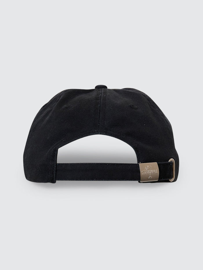 Pit Stop 6 Panel Cap - Black