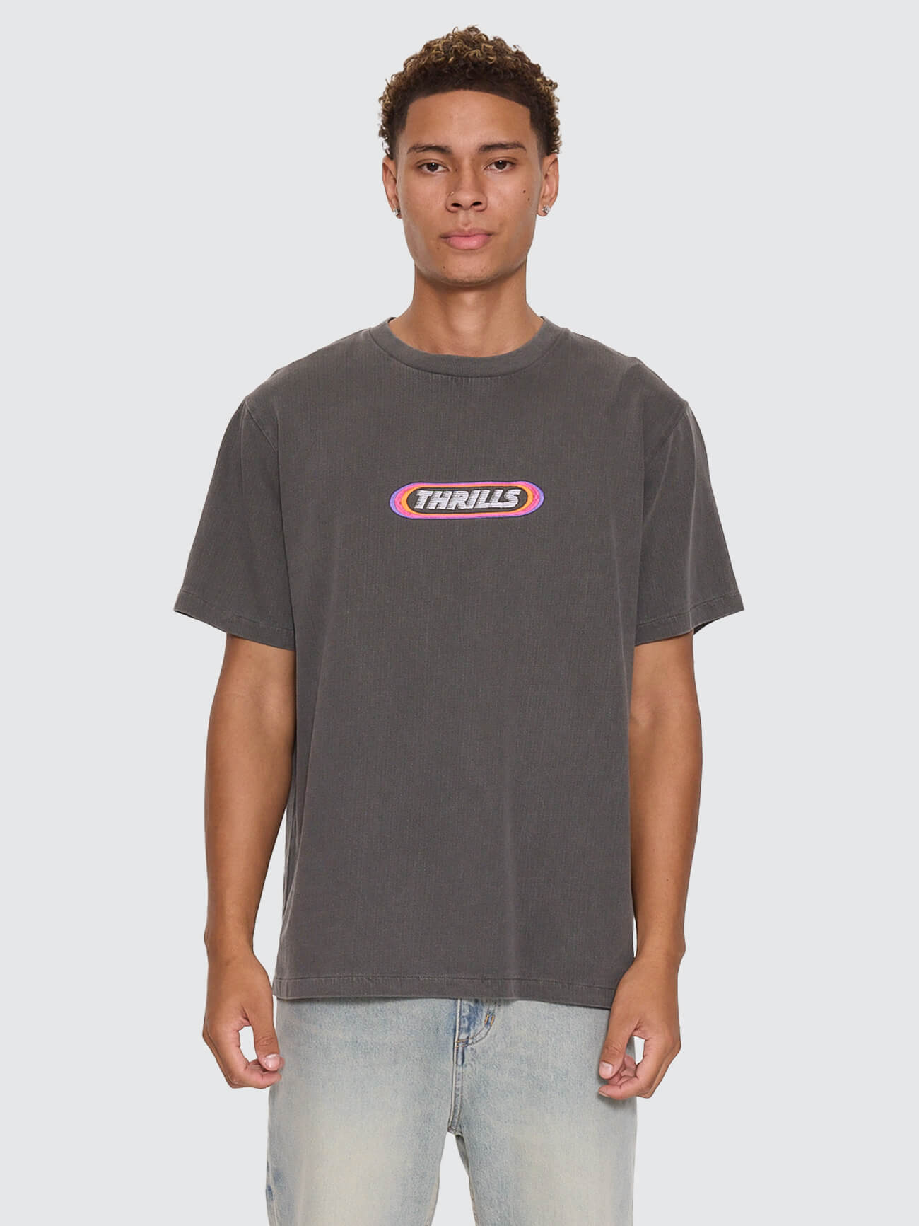 Built To Win Embro Merch Tee - Marble Black XS