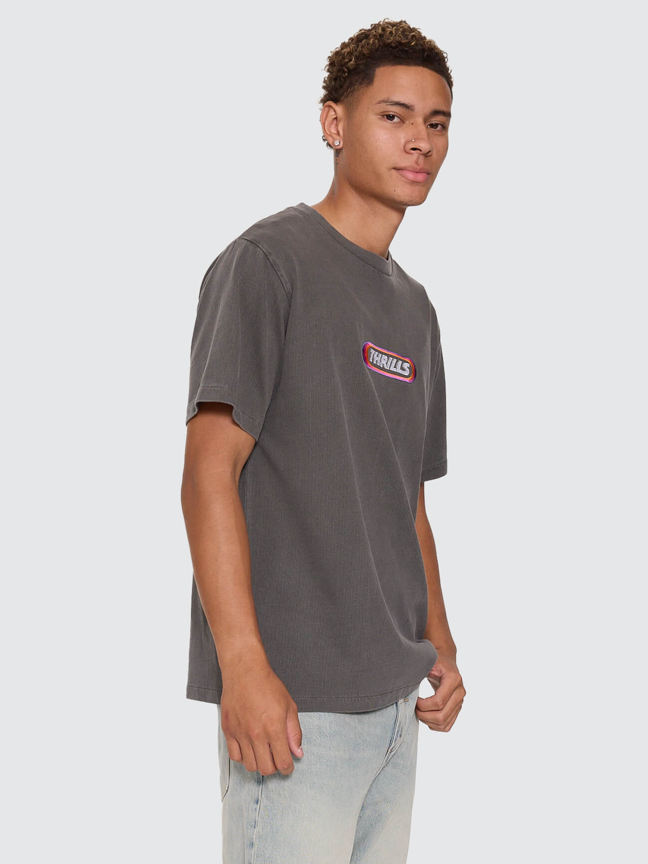 Built To Win Embro Merch Tee - Marble Black XS