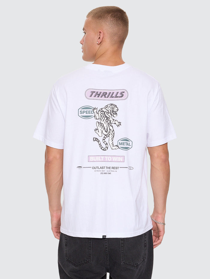 Built To Win Merch Tee - White