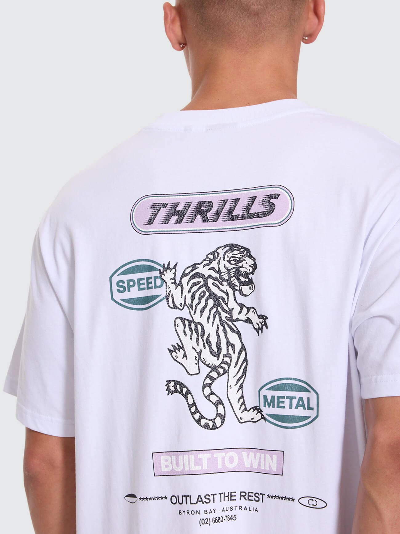 Built To Win Merch Tee - White XS