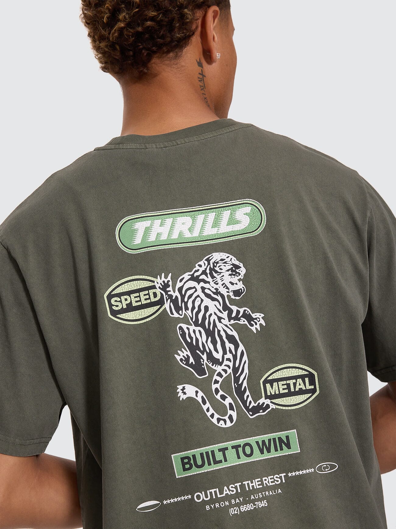 Built To Win Merch Tee - Beetle XS
