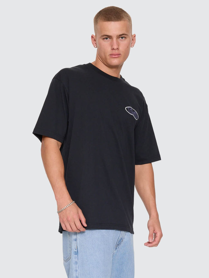 Val For The Win Oversize Tee - Faded Black XS
