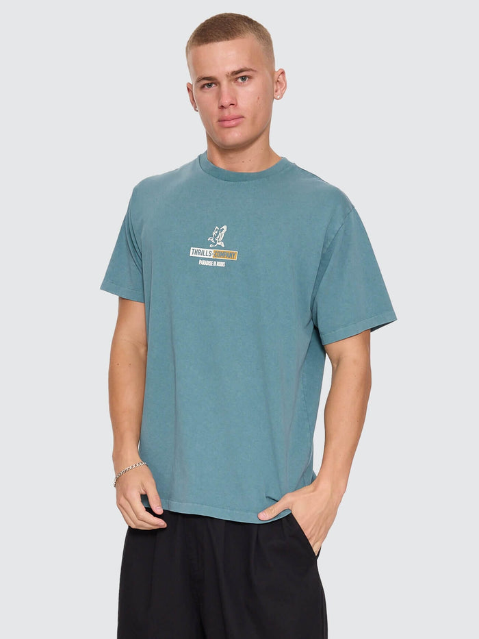 Risen Merch Tee - Troppo Teal XS