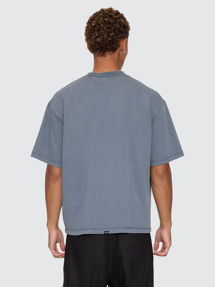 Everything Oversize Box Crop Tee - Air Force Blue XS