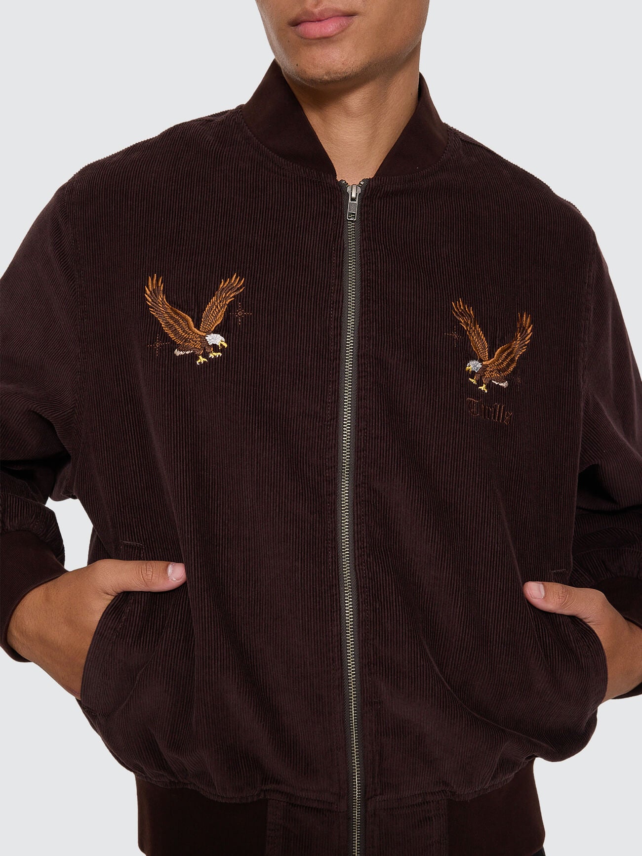 Seen & Heard Bomber - Postal Brown XS