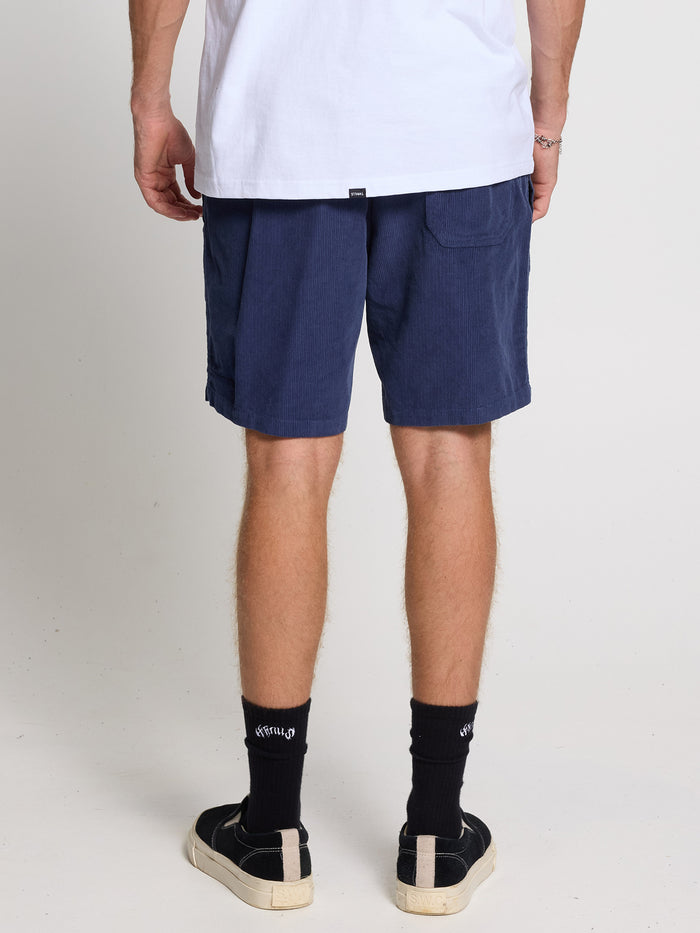 Thrills Forever Cord Volley - Heritage Navy 26
