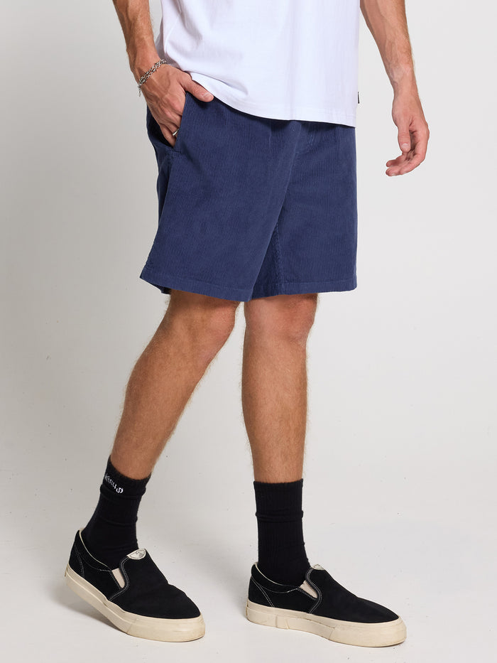 Thrills Forever Cord Volley - Heritage Navy 26