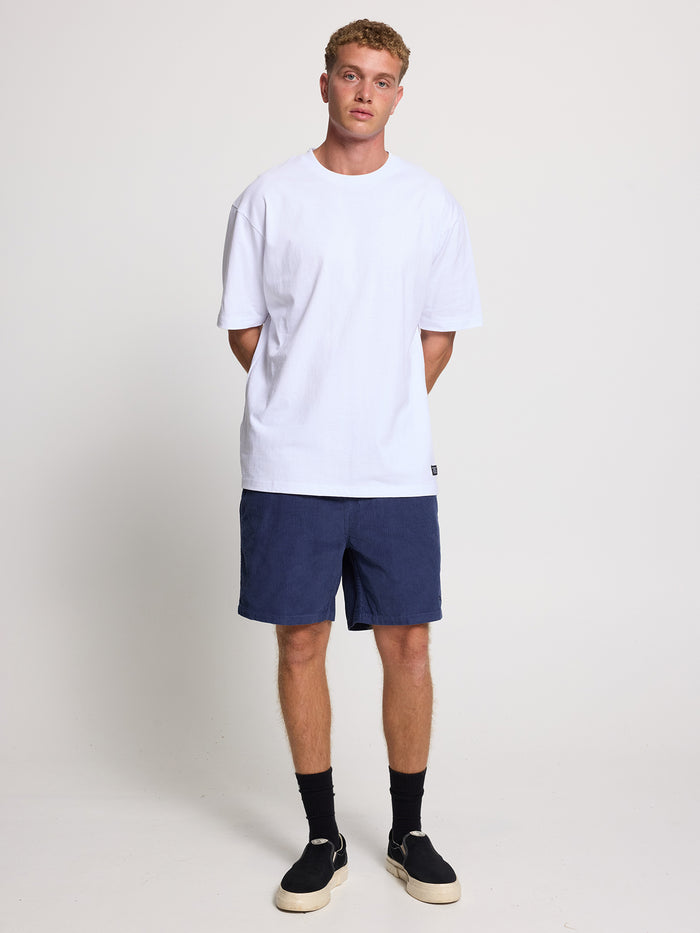 Thrills Forever Cord Volley - Heritage Navy 26