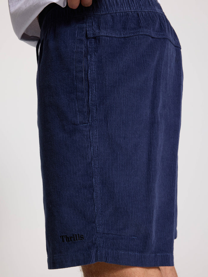 Thrills Forever Cord Volley - Heritage Navy 26