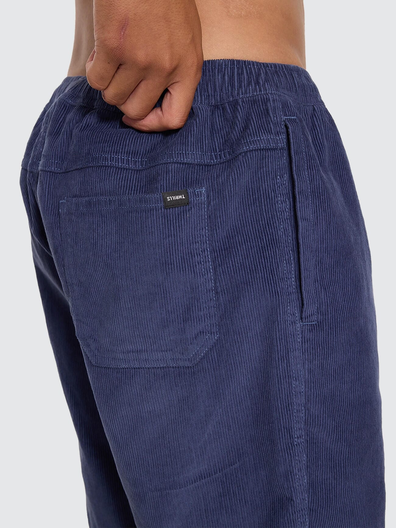 Thrills Forever Cord Volley - Heritage Navy 26