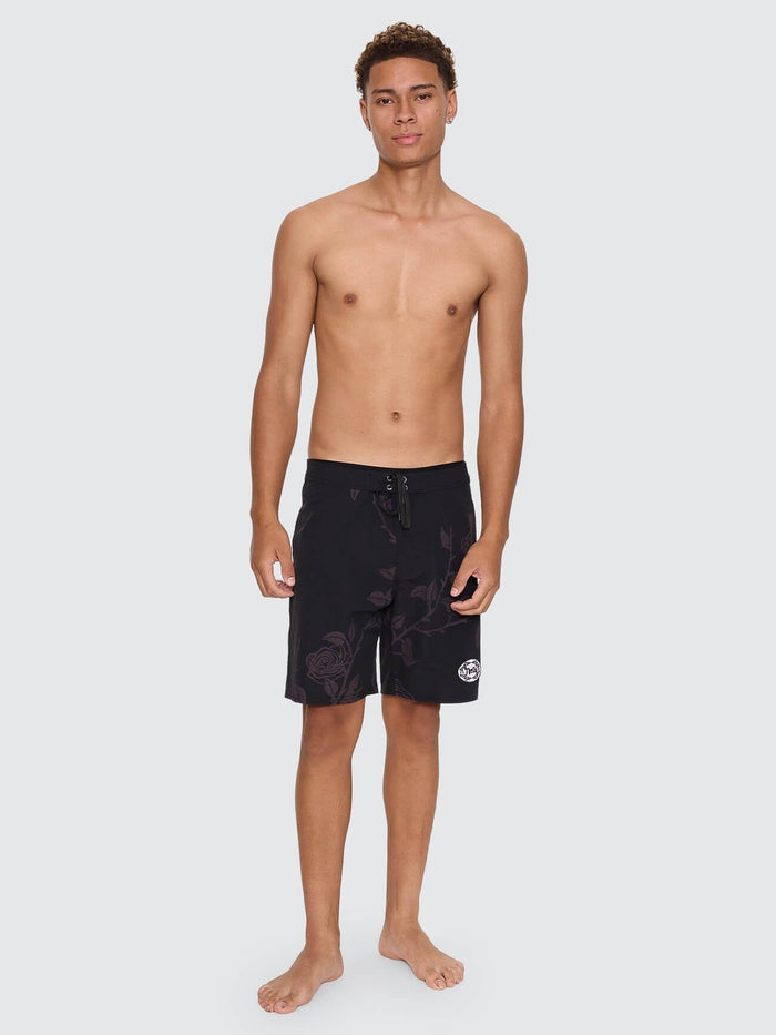 Time Will Tell Boardshort - Black 26