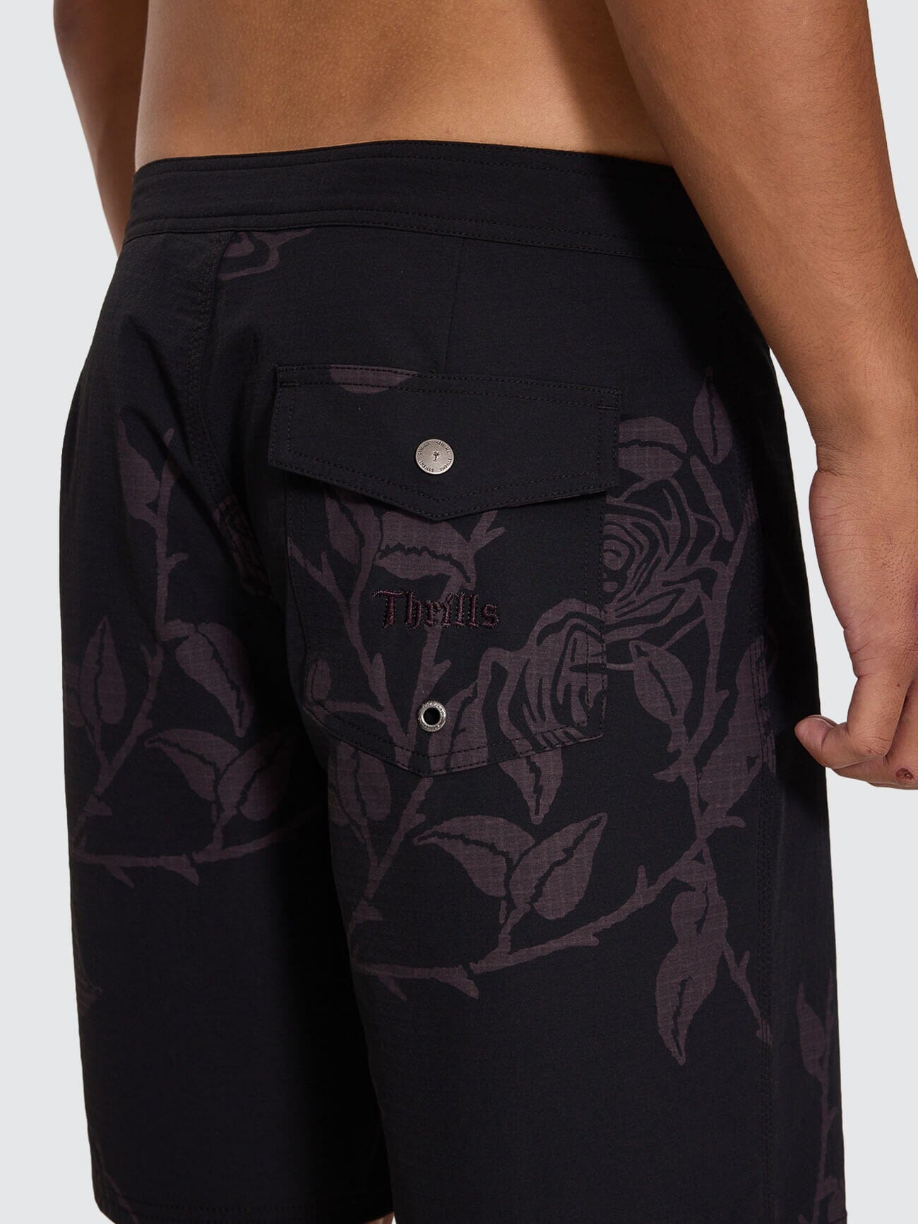 Time Will Tell Boardshort - Black 26