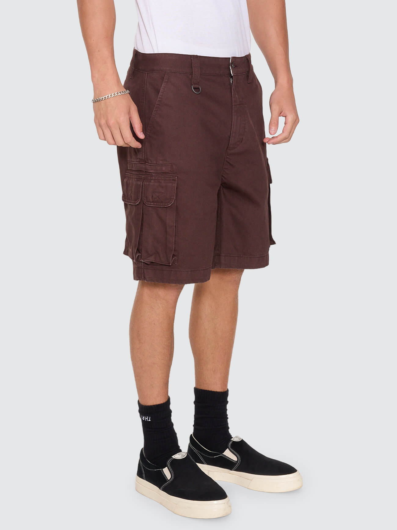 Slacker Union Cargo Short - Postal Brown 26