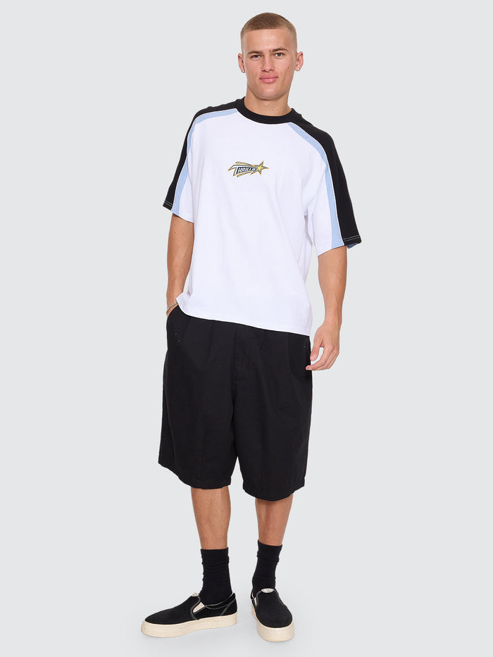 Chaos Barrel Leg Balloon Baggy Short - Black