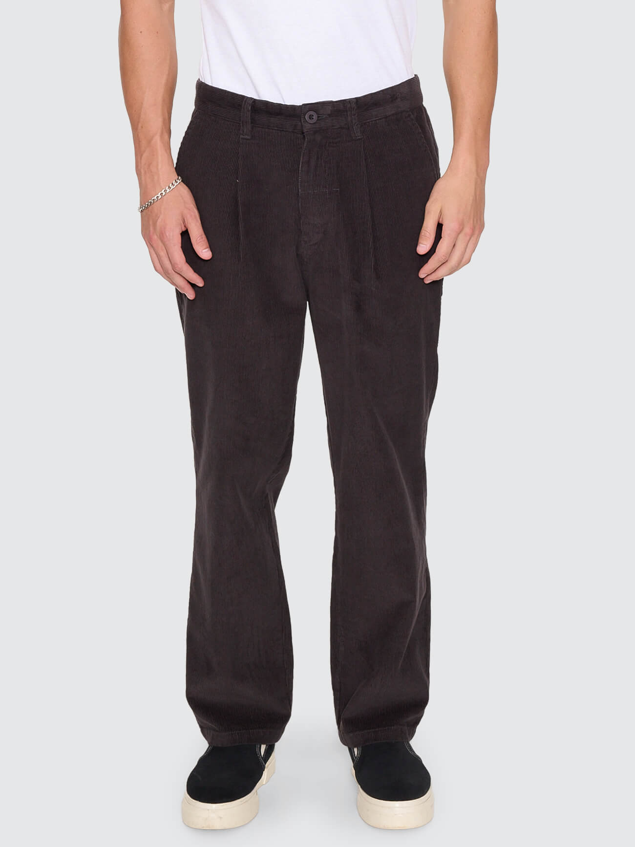 Slacker Cord Chino Pant - Dark Charcoal 26