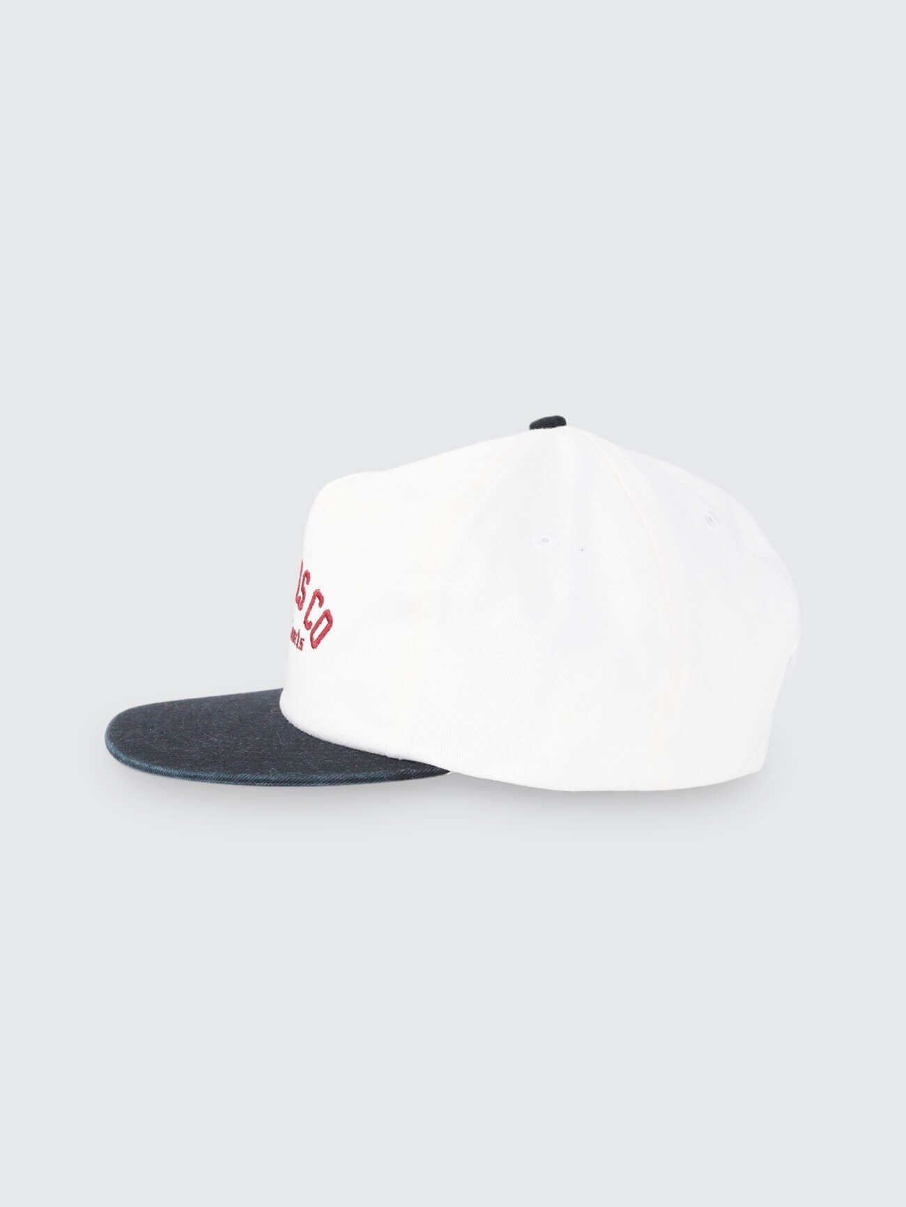 Hard Knocks College 5 Panel Cap - Marshmallow One Size