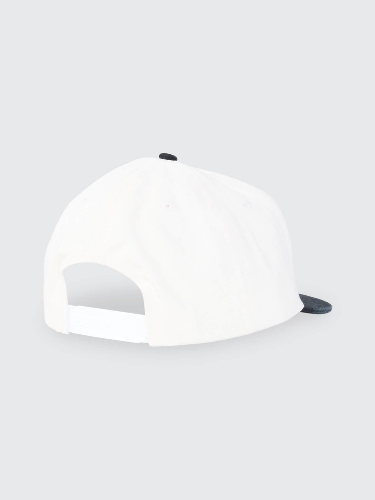 Hard Knocks College 5 Panel Cap - Marshmallow One Size