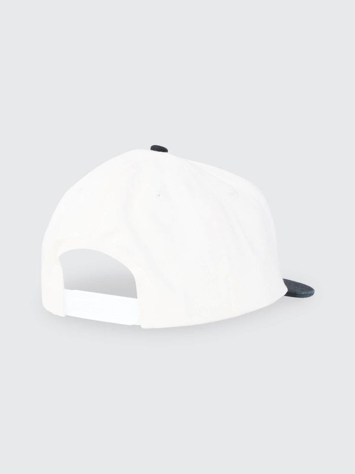 Hard Knocks College 5 Panel Cap - Marshmallow One Size
