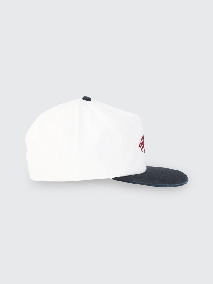 Hard Knocks College 5 Panel Cap - Marshmallow One Size