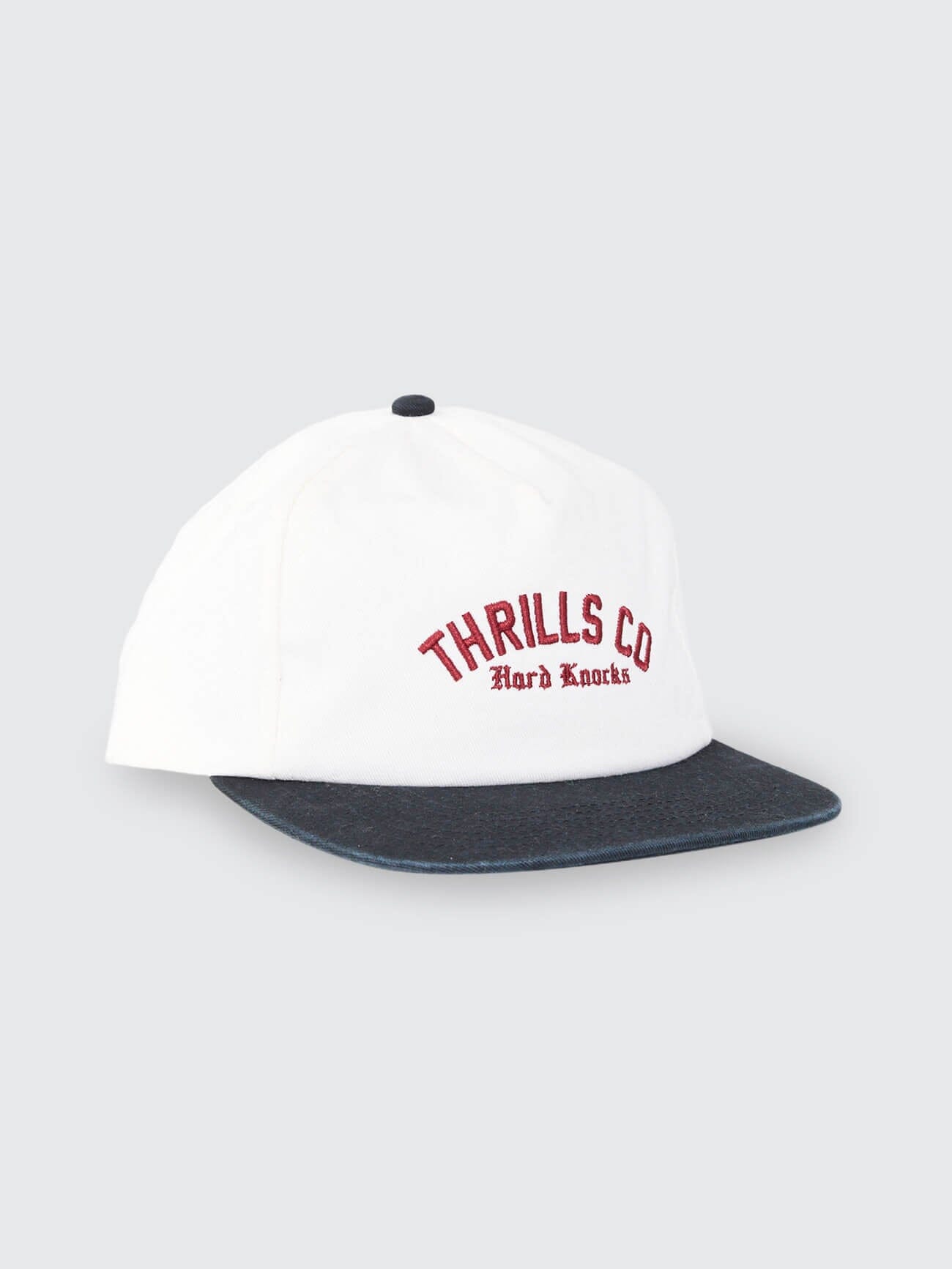 Hard Knocks College 5 Panel Cap - Marshmallow One Size