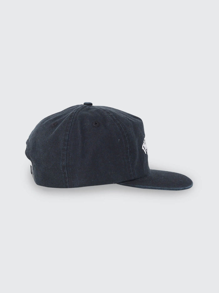Hard Knocks College 5 Panel Cap - Black One Size