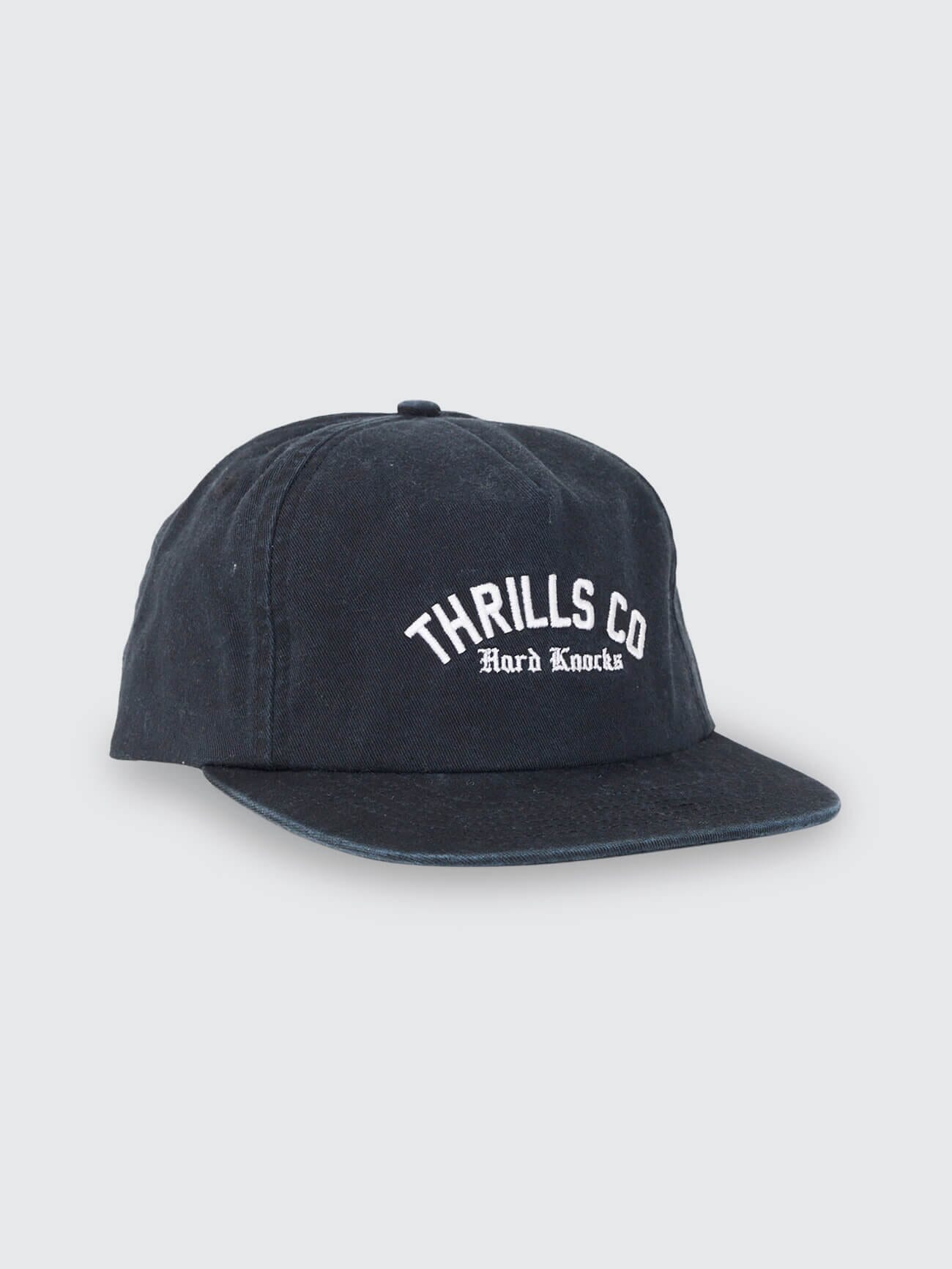 Hard Knocks College 5 Panel Cap - Black One Size