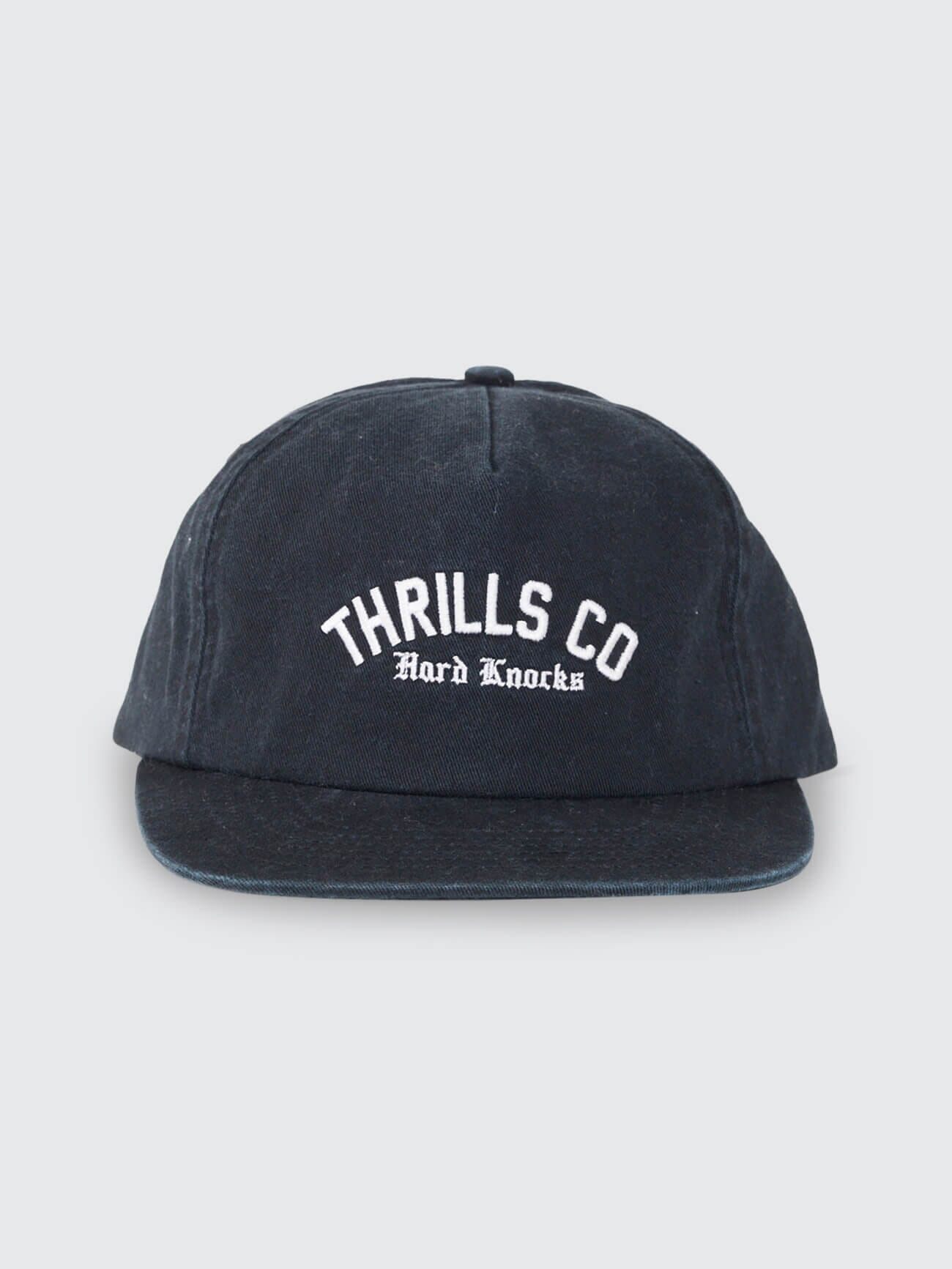 Hard Knocks College 5 Panel Cap - Black One Size