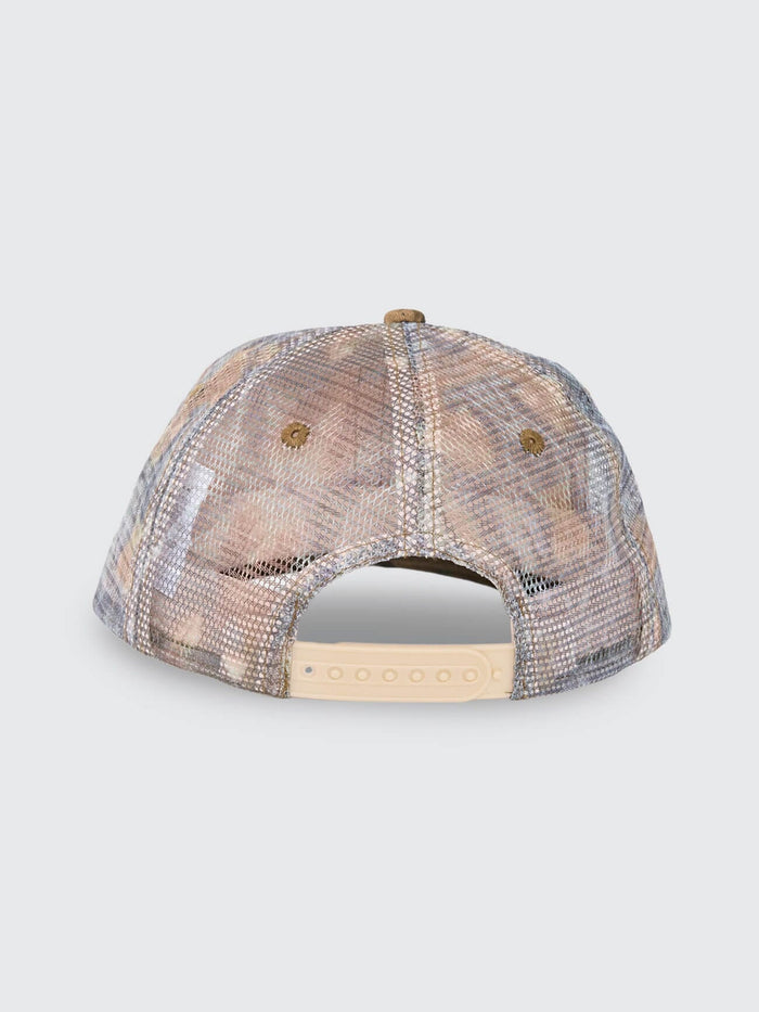 Seen & Heard 6 Panel Short Brim Cap - Birch Camo One Size