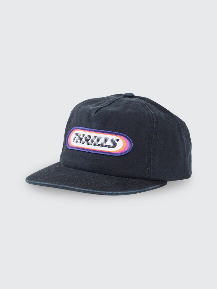 Built To Win 5 Panel Cap - Black One Size