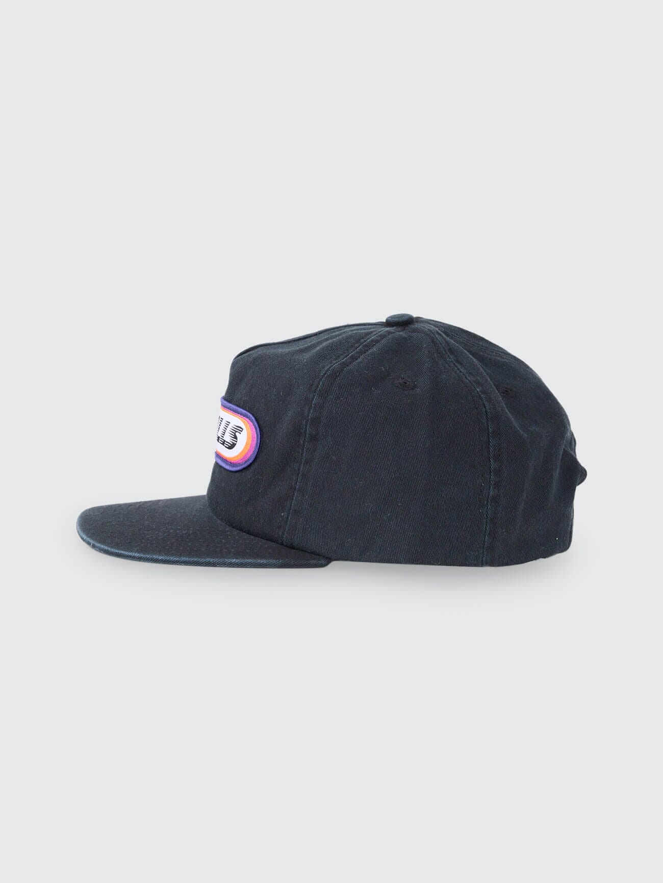 Built To Win 5 Panel Cap - Black One Size